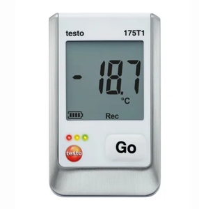 Registrador de datos de temperatura original testo 175-T1/ 175-T2 con función de exportación Excel para programar el registrador y el análisis de datos