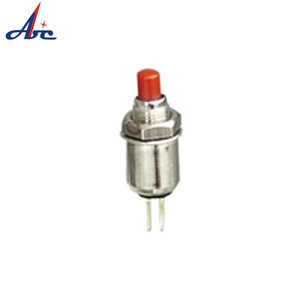 EIN AUS Schalter AC 125V Rot Klein Smart 5Mm Elektrischer Schalter Momentan Kleine Druckknopf schlösser Druckknopf schalter - Product Image 2