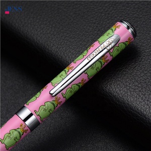OEM ODM圆珠笔热转印全印刷圆珠笔，带定制设计标志高品质漂亮金属笔 - Product Image 5