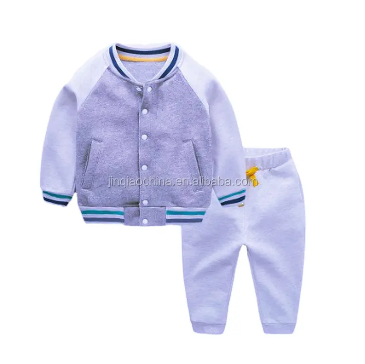 Proveedor de ropa para bebés Ropa para niños Bebé Floralew Fascottonids Set Servicio completo OEM Artículos para bebés unisex Sólido Knitwinternim Primavera