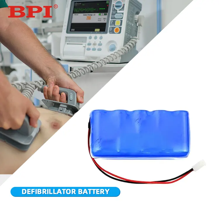 OEM 12 V 14,4 V SC Ni-Mh Defibrillator-Batterie wiederaufladbare Nickel-Metall-Hydrid-Medizingeräte-BatteriePACK