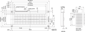 Wisetip varie specifiche Vc20X4B carattere modulo Lcd soluzione di visualizzazione dello schermo con Controller St7066 - Product Image 4