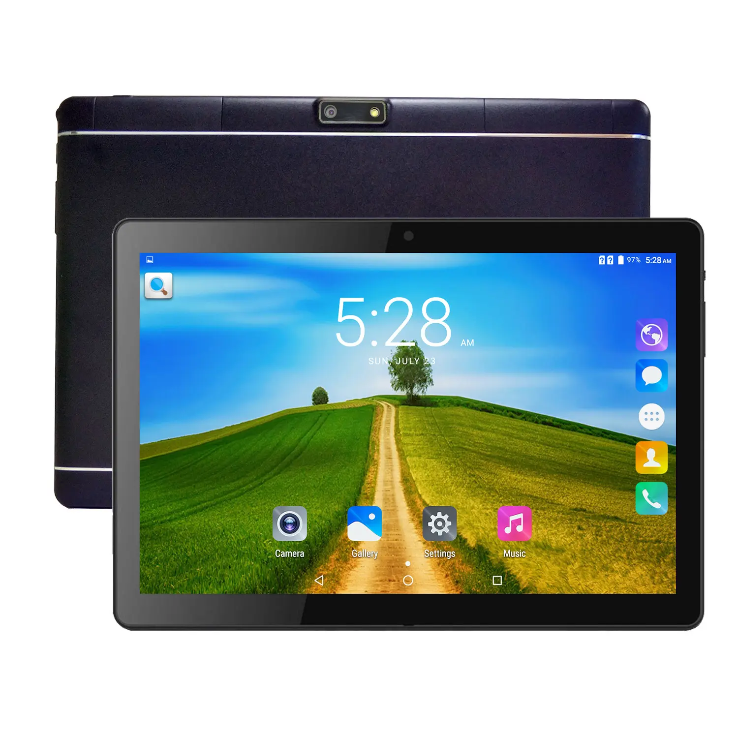 Tableta Phablet con Android 10, 3G, descarga de aplicación, juegos gratis, Pc