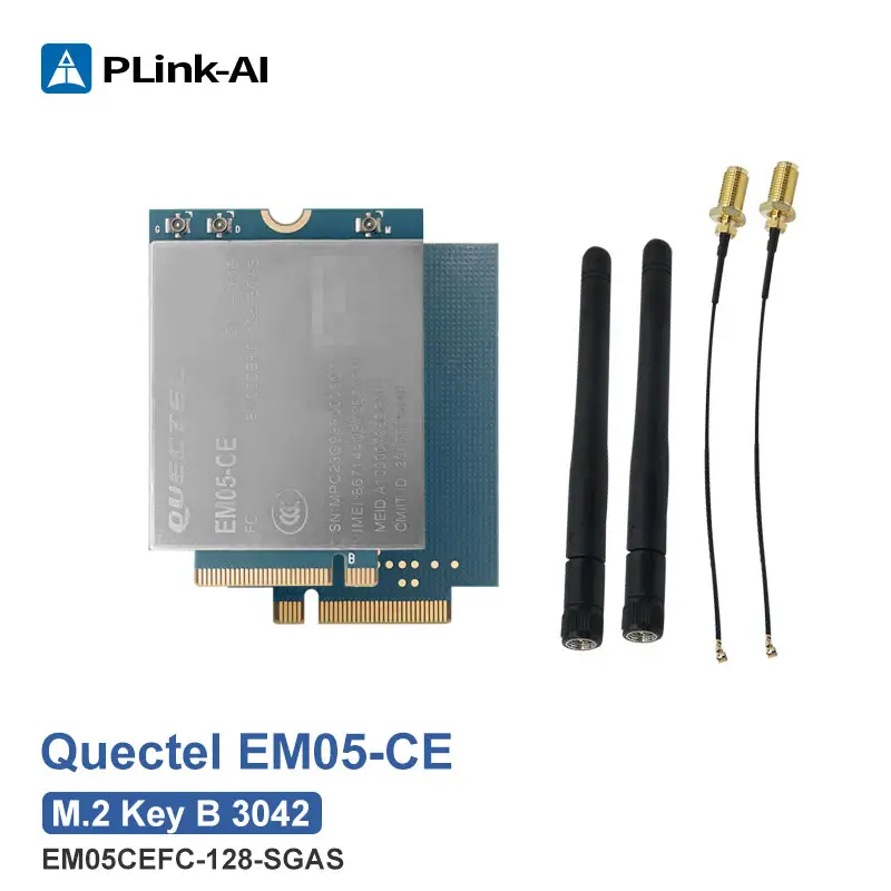 Quectel EM05CEFC-128-SGAS LTE CAT 4G IoT module réseau 4G M.2 Key B 3042 module sans fil large antenne Netcom