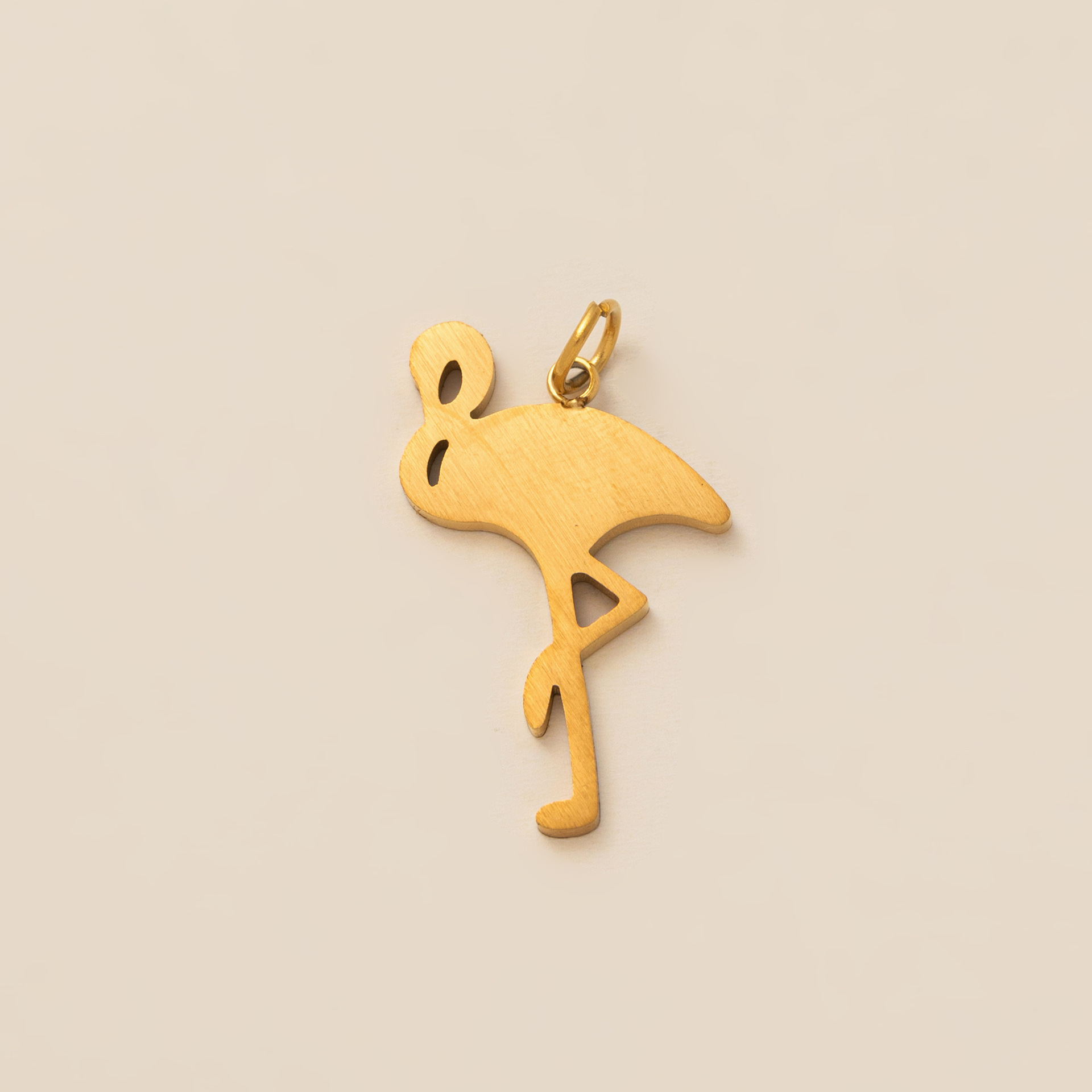Crane pendant-Gold