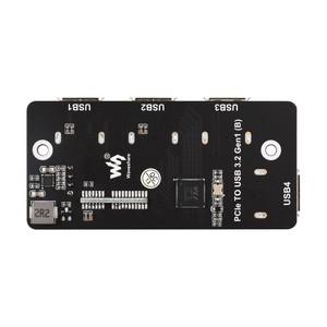 Адаптер PCIe-USB 3,2 Gen1, для Raspberry Pi вычислительного модуля 4 IO платы, 4x HS USB - Product Image 4