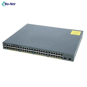 Orijinal kullanılan POE anahtarları WS-C2960X-48LPD-L 48X10/100/1000 + 2X10 Gigabit SFP + LAN tabanı - Product Image 5