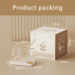 Ceool Keep Warm <strong>Drink</strong> and Coffee Warmer Cup Pad 45 55 65 Degrees Smart Coffee Mug Warmer - Product Image 6