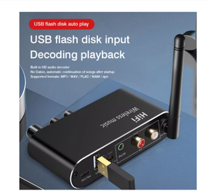 <strong>Digital</strong> to Analog <strong>Audio</strong> DAC Converter Spdif Optical Coaxial Signal to 3.5MM 3.5 AUX <strong>RCA</strong> Amplifier Decoder 5.0 Receiver - Product Image 5