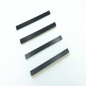 2.54mm DUAL ROW หัวหญิง s/t H = 8.5 PCB กับ polarizing Bump 2*2P-2*40P - Product Image 5