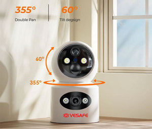 E20 4MP โปรกล้องรักษาความปลอดภัยอัจฉริยะเลนส์คู่-อัลตร้า HD หน้าจอคู่คู่ระบบติดตามแบบออลอินวัน - Product Image 5