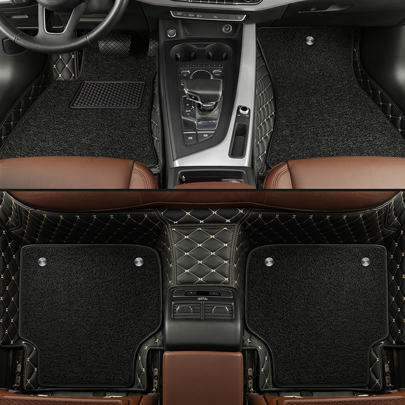 5 jeux complets de tapis de sol doubles - couleur de la note