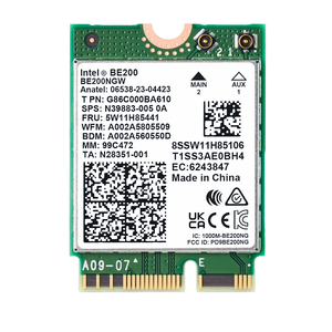 EDUP BE200网卡服务器8774Mbps英特尔WiFi 7 802.11be PCIe WiFi密钥提升器外部无线以太网适配器