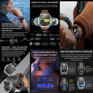 Reloj inteligente Vanssa T95 TWS 2 en 1, auriculares modelo más nuevo, BT, llamada, teléfono, música local, reproductor de alta fidelidad con auriculares inalámbricos - Product Image 6