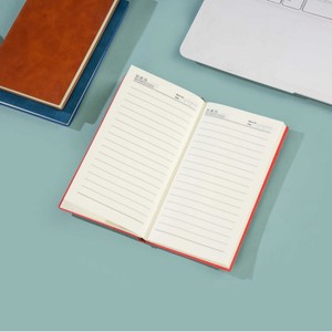 Блокнот A6 из искусственной кожи, плотный блокнот в твердом переплете - Product Image 1