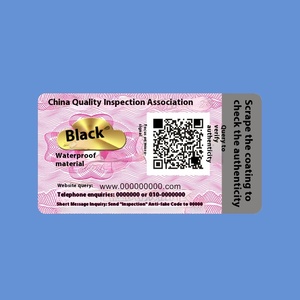 Variable QR <strong>Code</strong> Anti-Counterfeiting Self-Adhesive Packaging Labels Free Design Channel-Blocking Property - Product Image 3