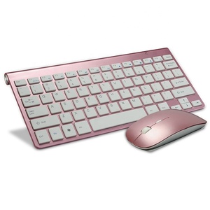 Popular 78 Keys Golden Sliver 2.4G Wireless Mini Usb <strong>Keyboard</strong> and <strong>Mouse</strong> Combo Set for Home Office <strong>Use</strong> - Product Image 6