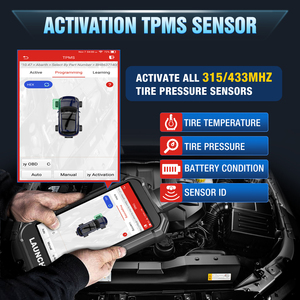 LAUNCH Newest TPMS CRT5011 V2 Tire Pressure <strong>Programming</strong> Sensor Scanner Tool With 12 Service <strong>Functions</strong> - Product Image 4