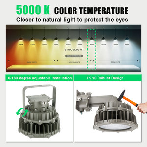 5 năm bảo hành chống ăn mòn LED lũ nổ đèn bằng chứng IP65 đánh giá cho trạm xăng LED nổ cao bay chiếu sáng - Product Image 5