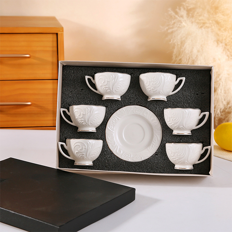 White 90ml (6 cups and 6 saucers)