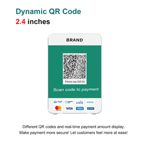 RINLINK MD712 Desktop Desktop Cloud Speaker Payment <strong>Device</strong> 2.4&quot; LCD Dynamic QR <strong>Code</strong> <strong>Display</strong> With 3W Speaker - Product Image 3