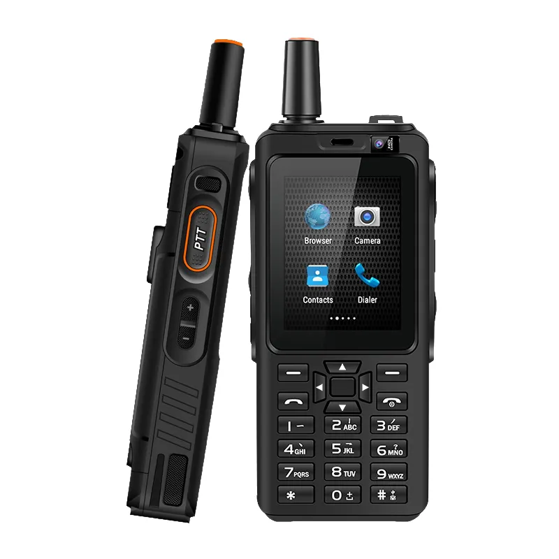 IP65 UNIWA F40 2,4 pulgadas 4G Android Teléfono inteligente Zello POC Radio Walkie Talkie de larga distancia Teléfono móvil