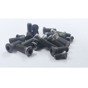 12.9级黑色/灰色/原色数控硬质合金刀片torx螺钉M2 M2.5 M3 M3.5 M4 m5 - Product Image 1