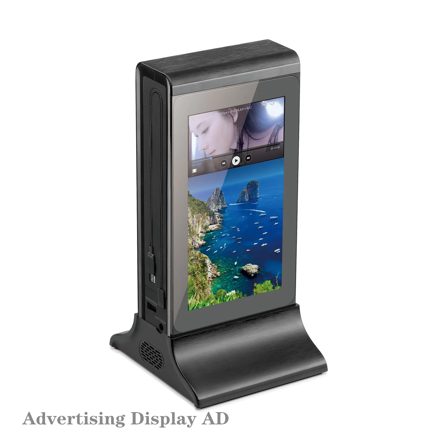 Innovative Restaurant Table Stand Ordering Food LCD Touch Screen Android Digital Signage Advertising Display AD