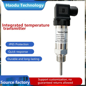 Wholesale 24V DC Industrial <strong>Temperature</strong> Transducer RTD PT100 Transmitter 4-20MA for Water Applications OEM Customizable - Product Image 5