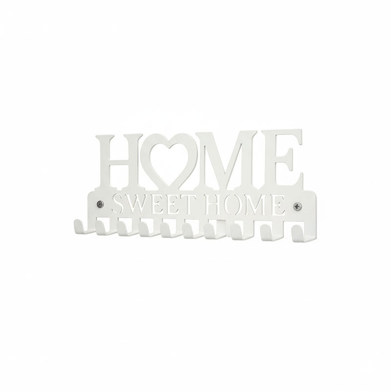 Sweet Home Pattern Hooks (White)