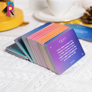 Tùy Chỉnh OEM In Ấn Poker Kích Thước Giáo Dục Trò Chơi Flash Chơi Thẻ Đầy Đủ Hộp Màu Sắc Một Câu Hỏi Bộ Nhớ Thẻ Boong - Product Image 3