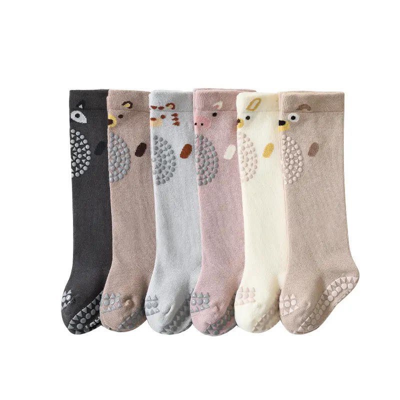 Calzini dell'equipaggio del neonato carino all'ingrosso calzini a rete disossati in cotone stile sottile calzini Anti-mastite per bambini traspiranti regalo