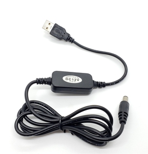 <strong>USB</strong> 5V <strong>To</strong> 12V 9V <strong>Usb</strong> Voltage Step Up Converter Cable 5.5*2.1mm Power Supply Plug For Camera CCTV Router... - Product Image 3