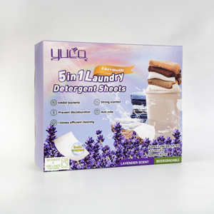 OEM özel Logo lavanta kokulu enzimatik yıkama şeridi ile leke Anti Mite çamaşır deterjanı yaprak kaldırmak - Product Image 1