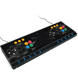 Arcade Fighting Joystick Two Players <strong>Controller</strong> Compatible with Switch NEOGEO Mini PC PS Classic <strong>PS3</strong> Android <strong>Raspberry</strong> <strong>Pi</strong> - Product Image 2