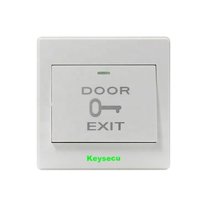 Plastic Door <strong>Exit</strong> <strong>Button</strong> Release <strong>Push</strong> Switch 12V Access Control <strong>System</strong> NO/NC/COM Door Release Switch <strong>Push</strong> <strong>Button</strong> - Product Image 2