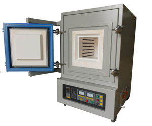 1100C Vacuum Chamber Furnace 12L With 30 Segment <strong>Programable</strong> Temperature Controller