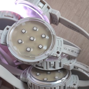 超明るいRGBフルカラーデジタルピクセルディスプレイストリングライトランプ7 LED DC24V 50mmモジュール5Wパワー防水広告 - Product Image 4