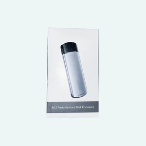 M2 NVMe固态硬盘外壳10gbps铝RGB-便携式外部硬盘驱动器外壳，用于电脑/苹果游戏/编辑，带智能冷却