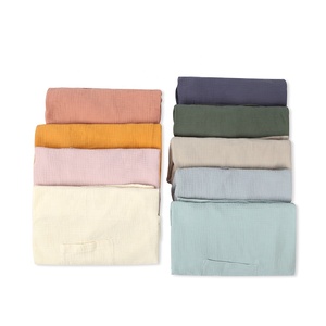 Özelleştirilmiş tasarım çoklu kullanım emzirme için ayarlanabilir iki katmanlı gazlı bez muslin emzirme örtüsü - Product Image 4