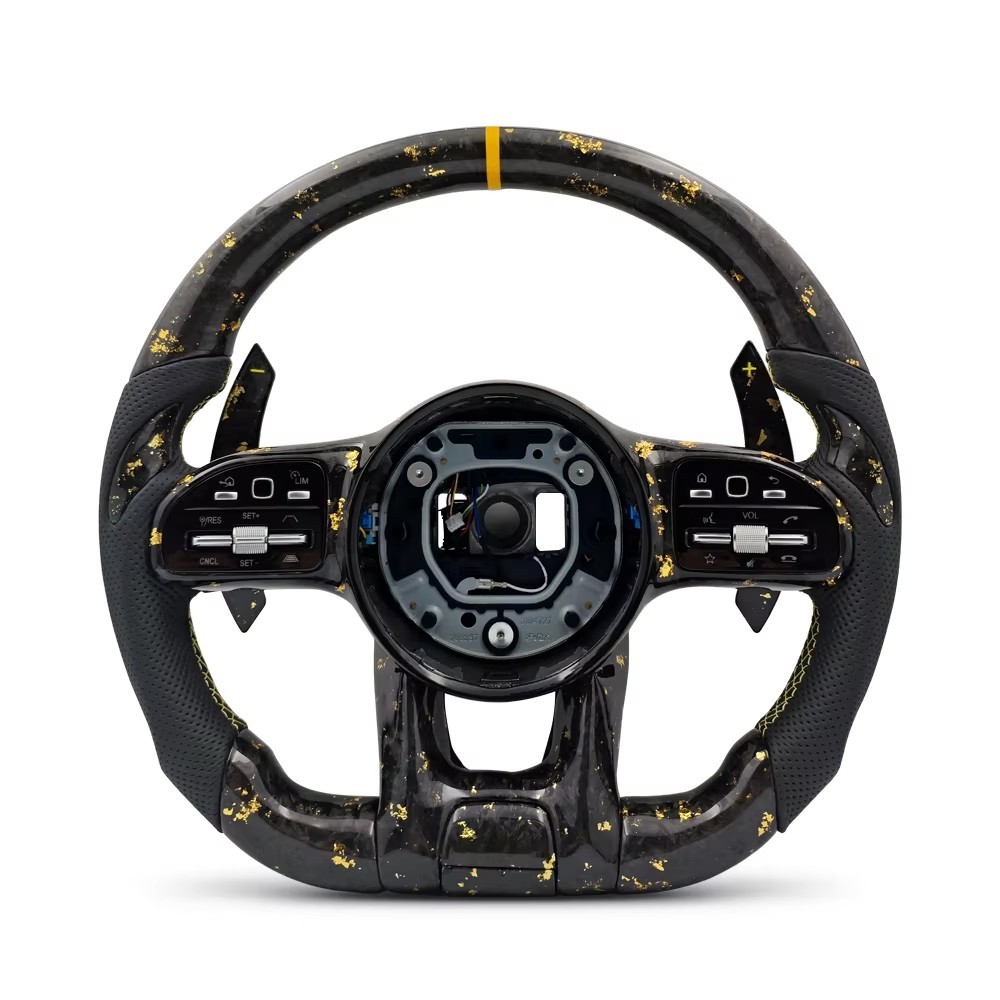 Foged pattern carbon fiber+leather