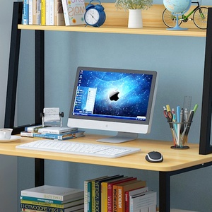 Office Desks <strong>for</strong> Home <strong>Computer</strong> Desk with Bookcase Writing <strong>Table</strong> with Bookshelf <strong>for</strong> Study PC <strong>Lap</strong> Desk - Product Image 2
