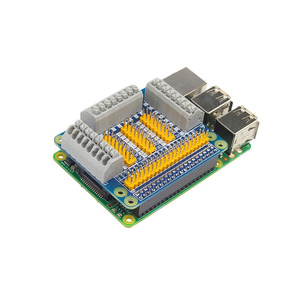 Factory Raspberry Pi 4B 3B + Placa de expansión GPIO multifunción Raspberry Pi Placa de experimento Adaptador de Puerto IO Placa de expansión