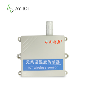 Sistema de alarma IoT inalámbrico LORA de baja potencia Sensor de detección de temperatura y humedad de señal fuerte Batería de larga duración de largo alcance - Product Image 1