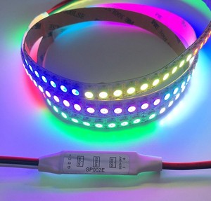 SP002E Mini 3 tasti programmabili Pixel LED luce corrente Controller DC USB per indirizzabile Pixel digitale LED striscia WS2812B WS2811 - Product Image 6