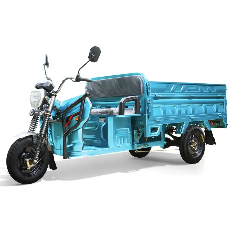 Harga terbaik sepeda motor 3 roda tiga roda sepeda roda tiga truk pertanian hijau untuk kargo