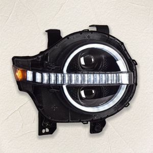 Büyük duvar tankı 300 lazer Lens montaj modifikasyonu için LED far dinamik günlük koşu işık dönüş sinyali araba aksesuarları - Product Image 6