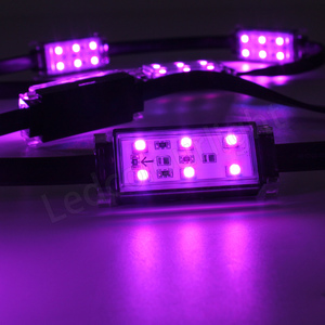 LCL программируемая реклама DMX512 управление RGB квадратный 24 В светодиодный пиксельный точечный источник света - Product Image 5