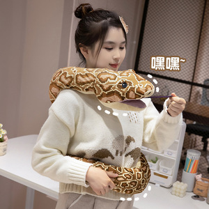 Eco friendly simulazione personalizzata pitone giallo serpente animali imbalsamati - Product Image 4