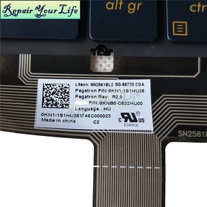 HU Hungarian Laptop Keyboard for ASUS ZenBook 3 Deluxe UX490 UX490CA UX490UA 0KN1-1S1HU26 Backit <strong>Keys</strong> Dark Blue Low <strong>Price</strong> - Product Image 4